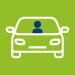 person in car icon